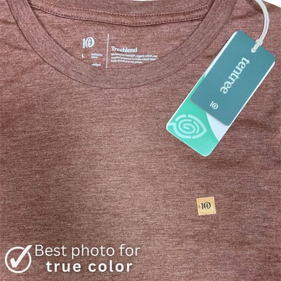 ⭐️SOLD ⭐️ NWT TENTREE long sleeve shirt | size L - Picture 2 of 6